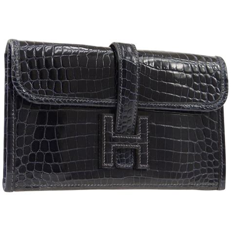 hermes croc wallet|Hermes crocodile wallet price.